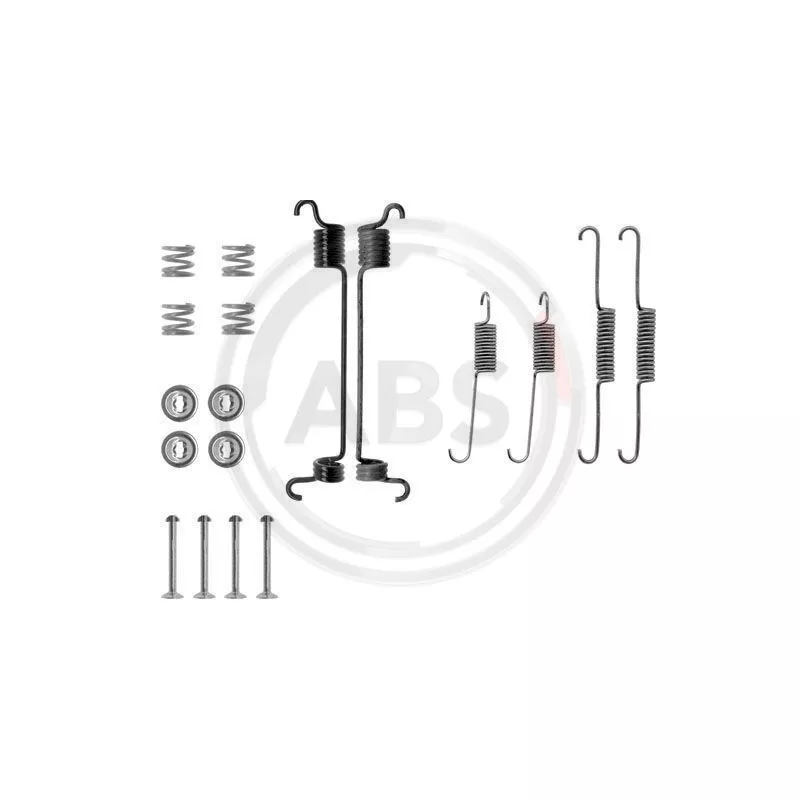 Kit d'accessoires, mâchoire de frein A.B.S. 0741Q