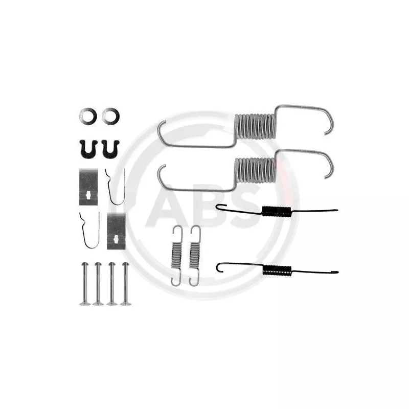 Kit d'accessoires, mâchoire de frein A.B.S. 0743Q