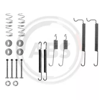 Kit d'accessoires, mâchoire de frein A.B.S. 0744Q