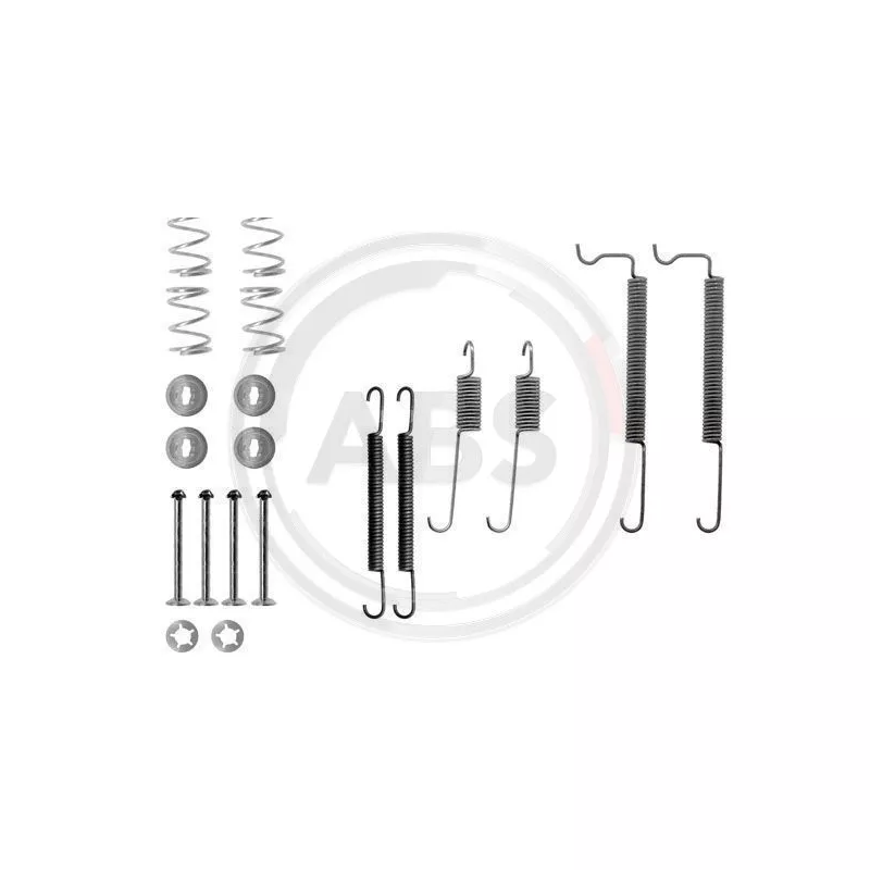 Kit d'accessoires, mâchoire de frein A.B.S. 0744Q