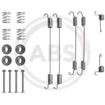 Kit d'accessoires, mâchoire de frein A.B.S. 0750Q