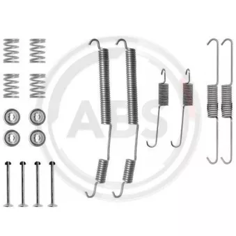 Kit d'accessoires, mâchoire de frein A.B.S. 0753Q