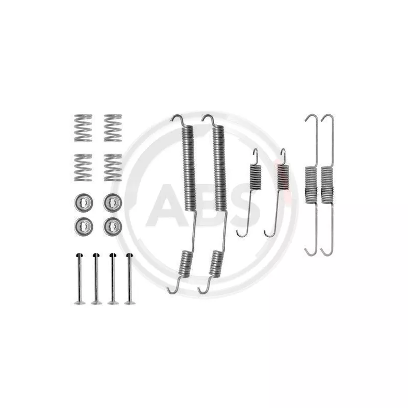 Kit d'accessoires, mâchoire de frein A.B.S. 0753Q