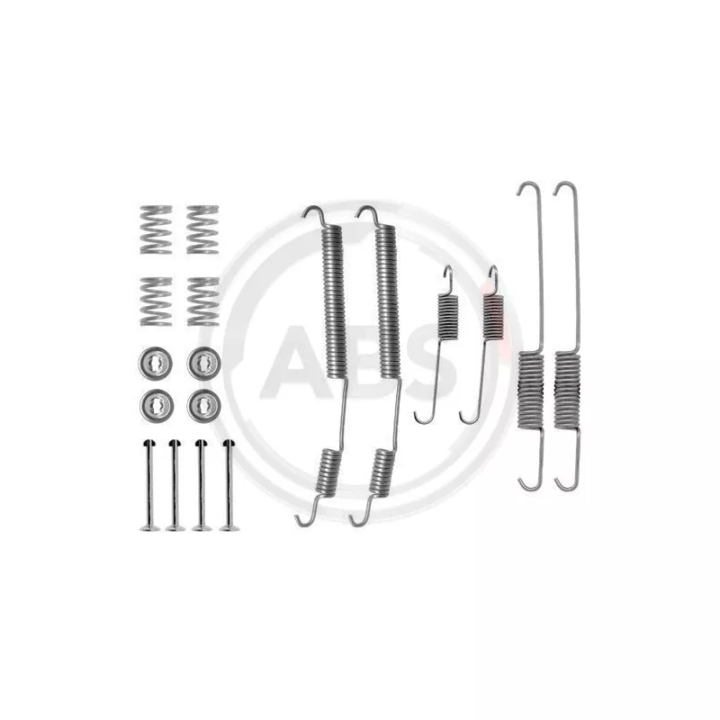 Kit d'accessoires, mâchoire de frein A.B.S. 0755Q