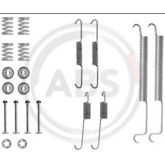 Kit d'accessoires, mâchoire de frein A.B.S. 0756Q