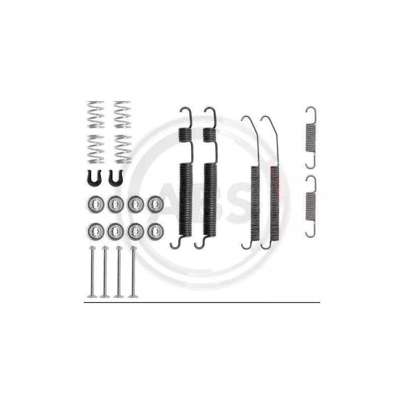 Kit d'accessoires, mâchoire de frein A.B.S. 0759Q