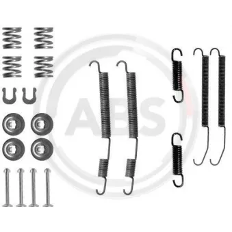 Kit d'accessoires, mâchoire de frein A.B.S. 0760Q