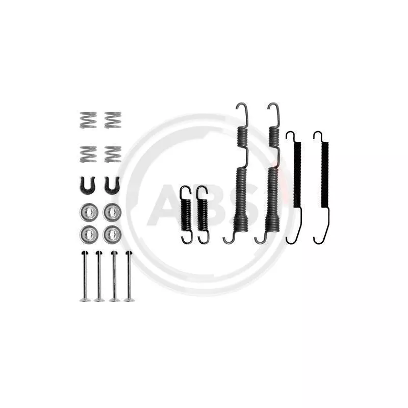 Kit d'accessoires, mâchoire de frein A.B.S. 0761Q