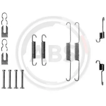 Kit d'accessoires, mâchoire de frein A.B.S. 0763Q