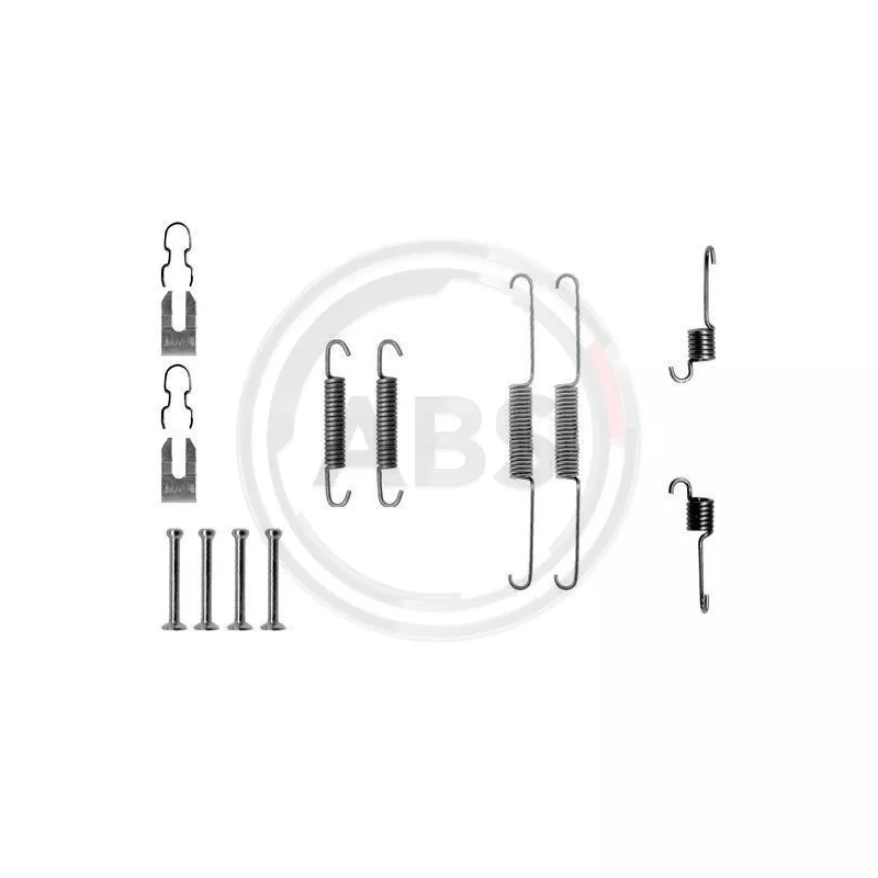 Kit d'accessoires, mâchoire de frein A.B.S. 0763Q