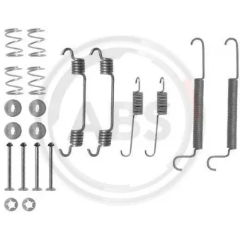 Kit d'accessoires, mâchoire de frein A.B.S. 0766Q