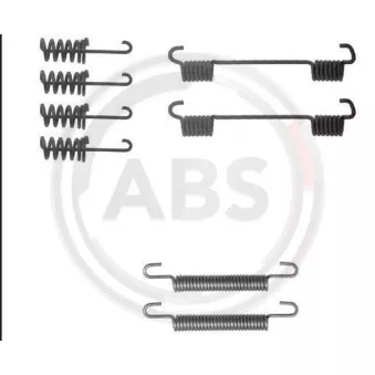 Kit d'accessoires, mâchoires de frein de stationnement A.B.S. 0775Q