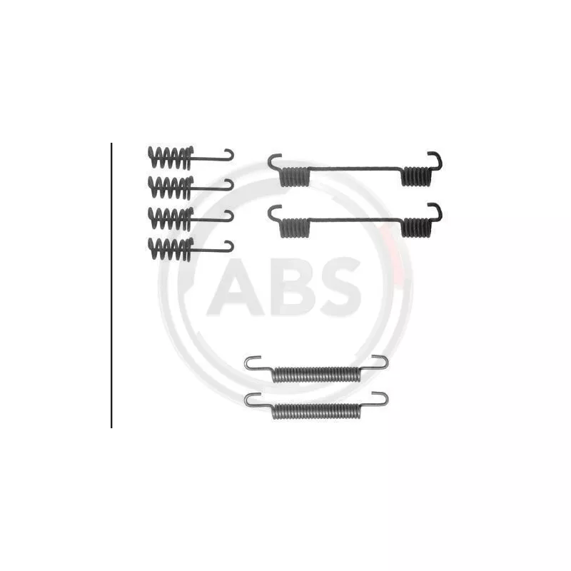 Kit d'accessoires, mâchoires de frein de stationnement A.B.S. 0775Q