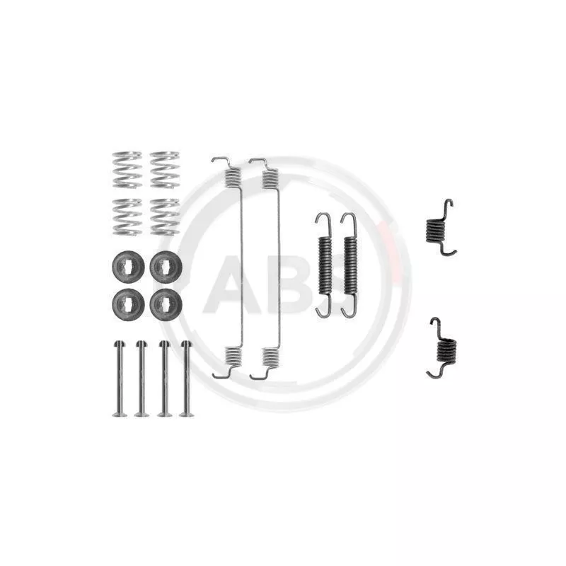 Kit d'accessoires, mâchoire de frein A.B.S. 0777Q