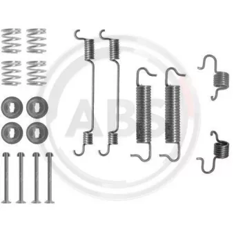 Kit d'accessoires, mâchoire de frein A.B.S. 0780Q
