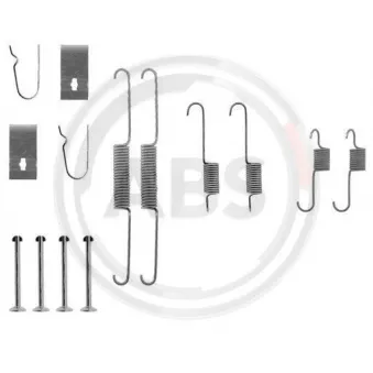 Kit d'accessoires, mâchoire de frein A.B.S. 0782Q