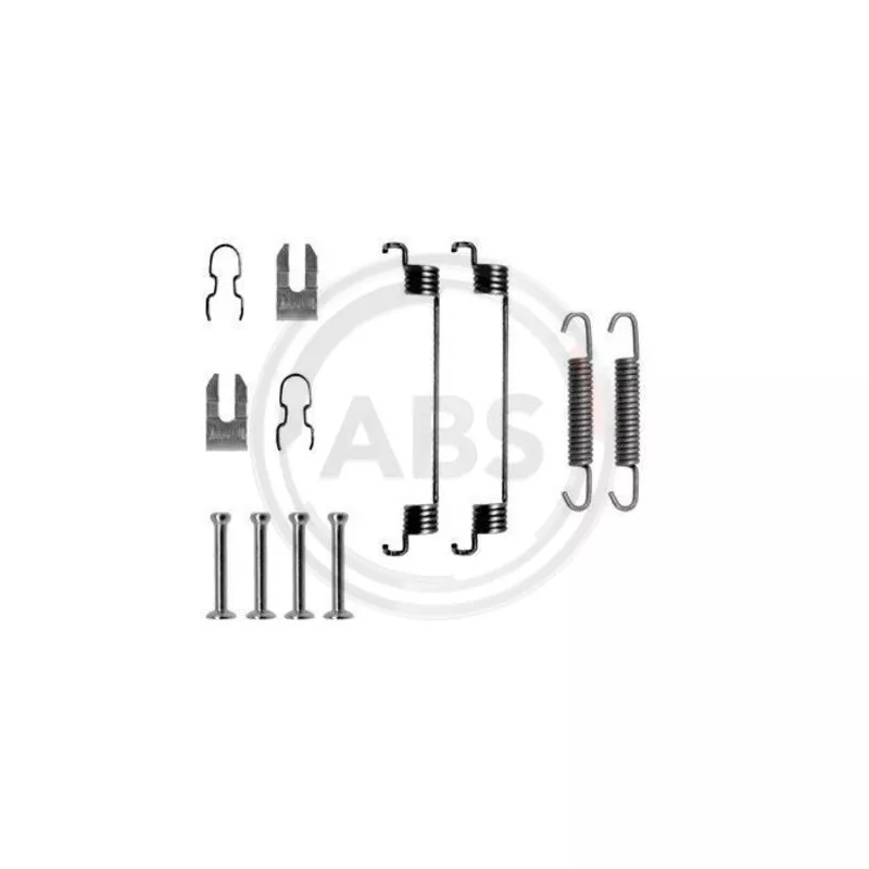 Kit d'accessoires, mâchoire de frein A.B.S. 0783Q