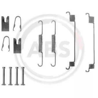 Kit d'accessoires, mâchoire de frein A.B.S. 0789Q
