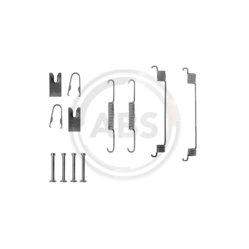 Kit d'accessoires, mâchoire de frein A.B.S. 0789Q