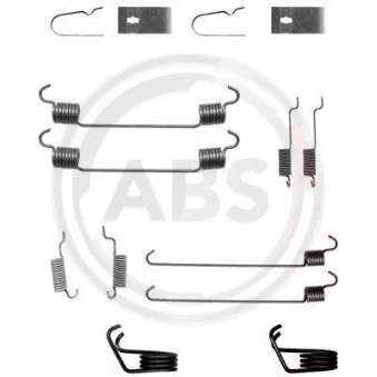 Kit d'accessoires, mâchoire de frein A.B.S. 0799Q