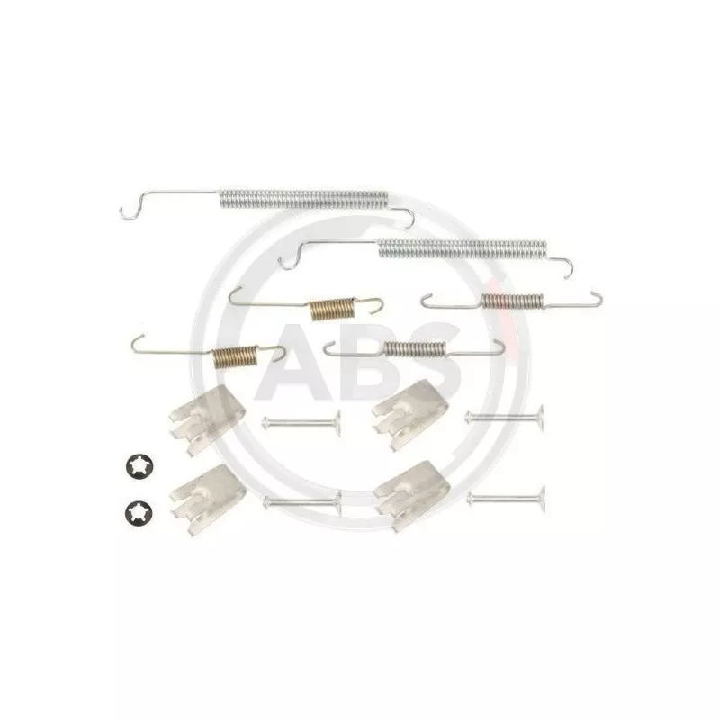 Kit d'accessoires, mâchoire de frein A.B.S. 0807Q