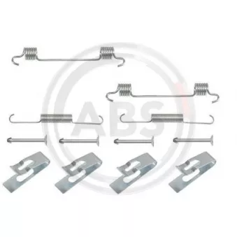 Kit d'accessoires, mâchoire de frein A.B.S. 0808Q