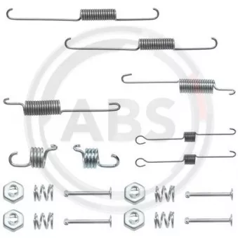 Kit d'accessoires, mâchoire de frein A.B.S. 0809Q