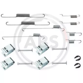 Kit d'accessoires, mâchoire de frein A.B.S. 0815Q