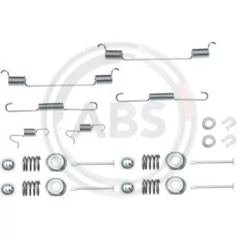 Kit d'accessoires, mâchoire de frein A.B.S. 0818Q