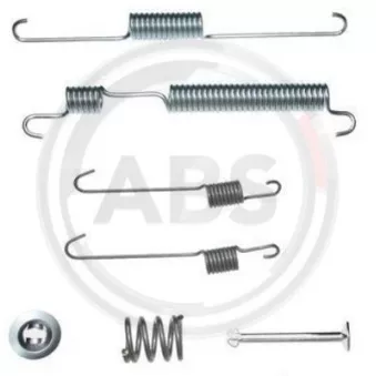 Kit d'accessoires, mâchoire de frein A.B.S. 0822Q