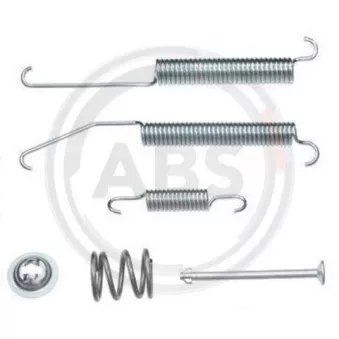 Kit d'accessoires, mâchoire de frein A.B.S. 0845Q