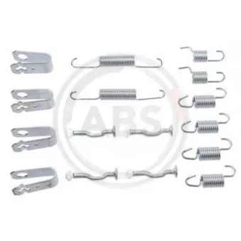 Kit d'accessoires, mâchoire de frein A.B.S. 0876Q