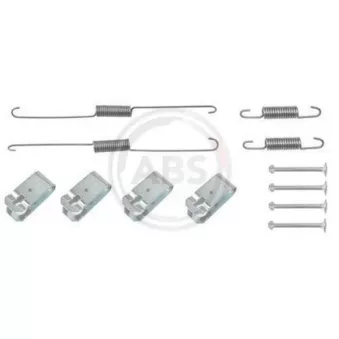 Kit d'accessoires, mâchoire de frein A.B.S. 0888Q