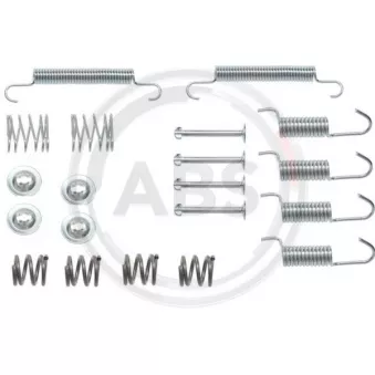 Kit d'accessoires, mâchoires de frein de stationnement A.B.S. 0899Q