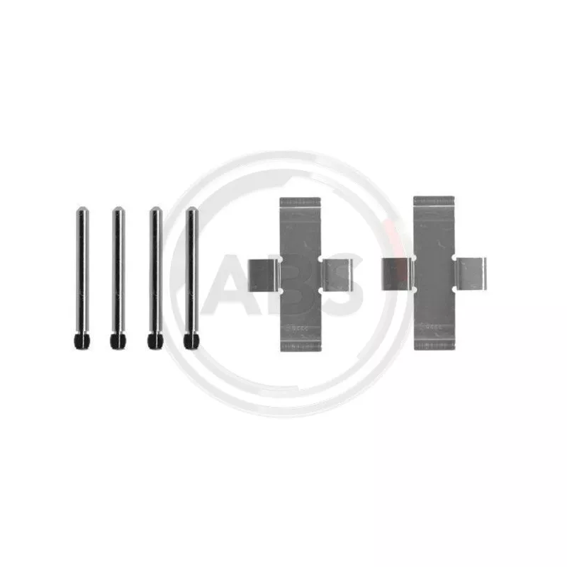 Kit d'accessoires, plaquette de frein à disque A.B.S. 0904Q