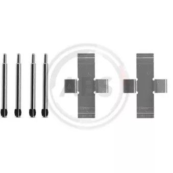 Kit d'accessoires, plaquette de frein à disque A.B.S. 0913Q