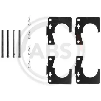 Kit d'accessoires, plaquette de frein à disque A.B.S. 0914Q