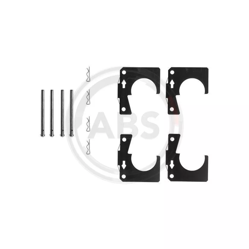Kit d'accessoires, plaquette de frein à disque A.B.S. 0914Q