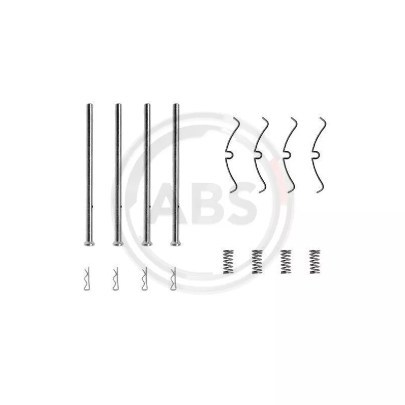 Kit d'accessoires, plaquette de frein à disque A.B.S. 0920Q