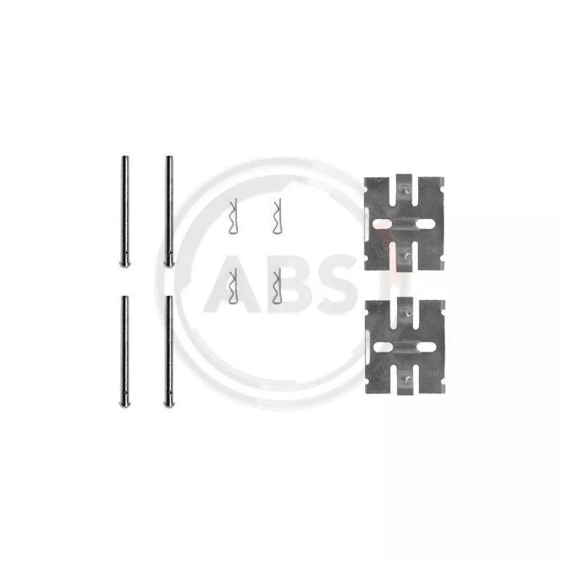 Kit d'accessoires, plaquette de frein à disque A.B.S. 0932Q