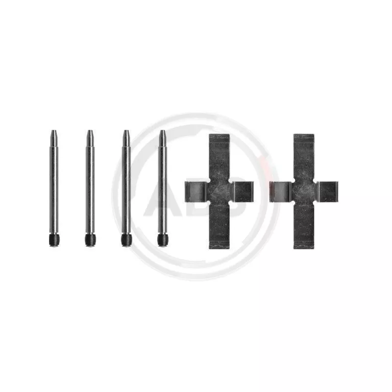 Kit d'accessoires, plaquette de frein à disque A.B.S. 0958Q