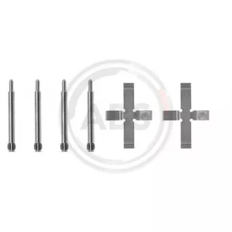 Kit d'accessoires, plaquette de frein à disque A.B.S. 0980Q