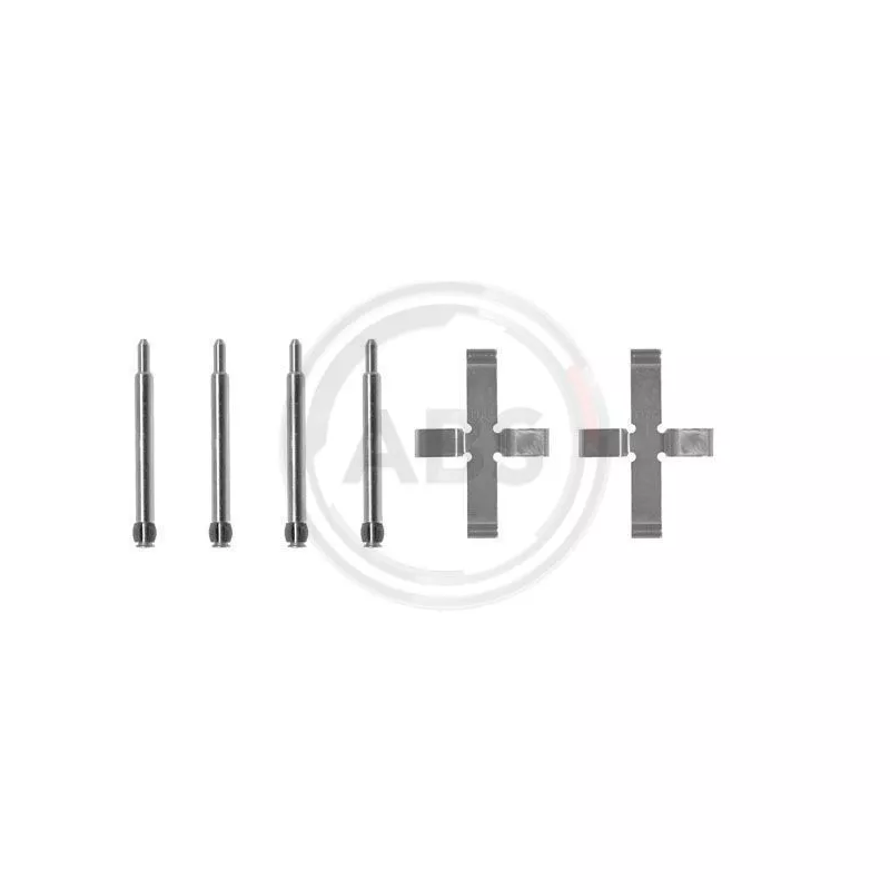 Kit d'accessoires, plaquette de frein à disque A.B.S. 0980Q