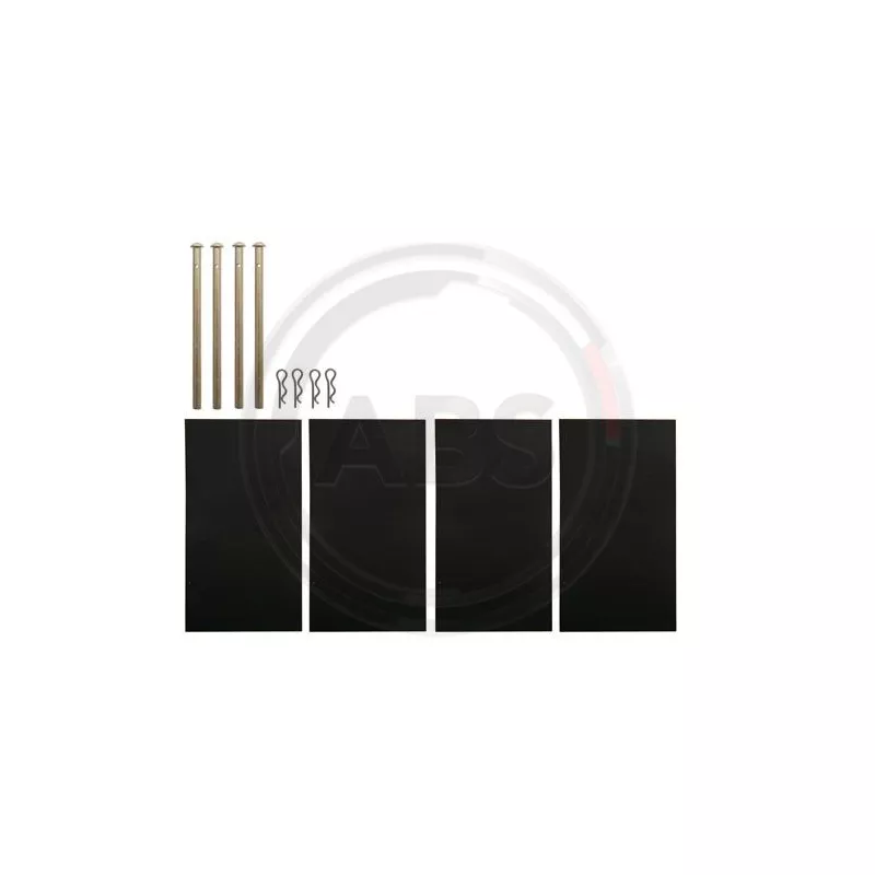 Kit d'accessoires, plaquette de frein à disque A.B.S. 0983Q