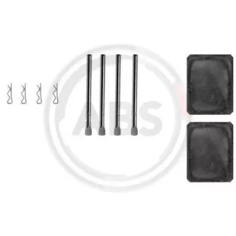 Kit d'accessoires, plaquette de frein à disque A.B.S. 0990Q