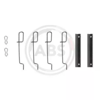 Kit d'accessoires, plaquette de frein à disque A.B.S. 0992Q