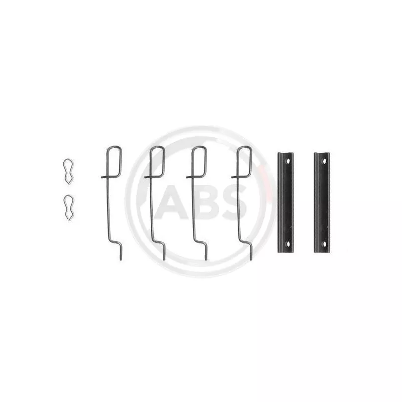 Kit d'accessoires, plaquette de frein à disque A.B.S. 0992Q
