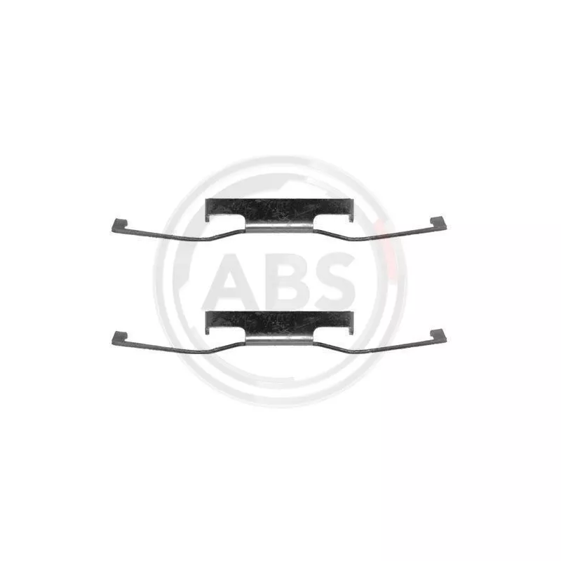 Kit d'accessoires, plaquette de frein à disque A.B.S. 1011Q