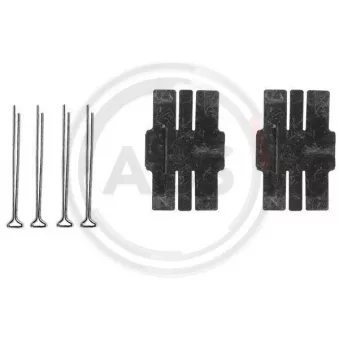 Kit d'accessoires, plaquette de frein à disque A.B.S.