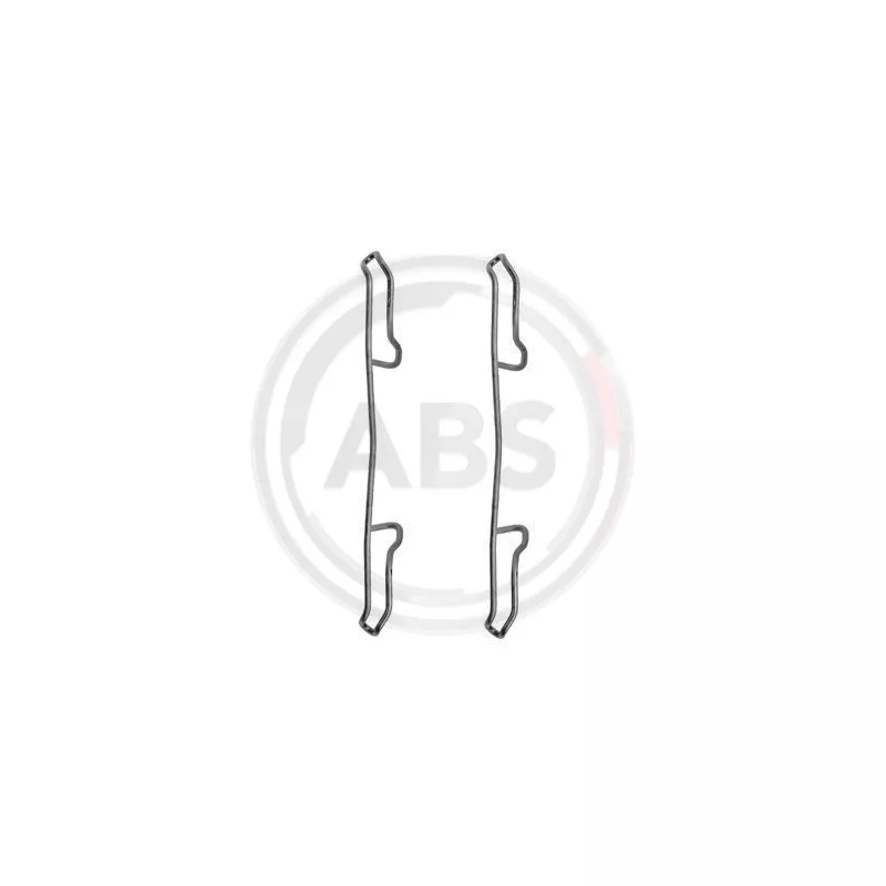 Kit d'accessoires, plaquette de frein à disque A.B.S. 1100Q